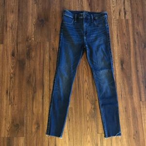 A&F Hi-Rise Skinny Jeans
